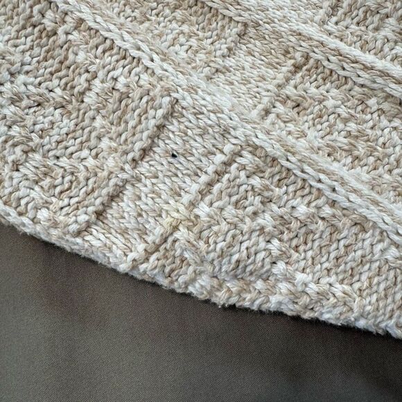 Winona Knits Cardigan Sweater Vintage Size Large 100% Cotton Knit - Picture 4 of 16